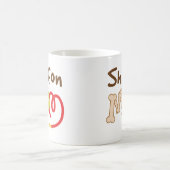 Shiffon Hondenras Mam Gift Koffiemok (Center)