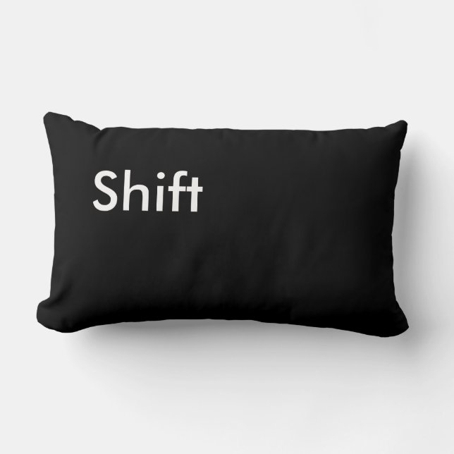 "Shift" Computer Key Pillow Kussen (Voorkant)