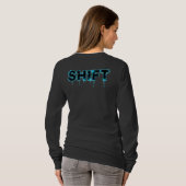 SHIFT//DRIP: Beweging in de graffiti-ader T-shirt (Achterkant volledig)