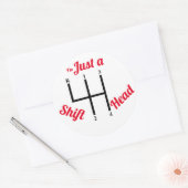 Shift Head - Handmatige Stick Shift Sticker (Envelop)
