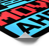 Shift To Move Ahead Funny Gaming Quotes Gift For G Poster (Hoek)