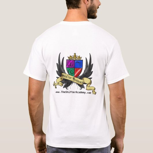 Shifter Academy Welke kant kiest u t-shirt? T-shirt (Achterkant)