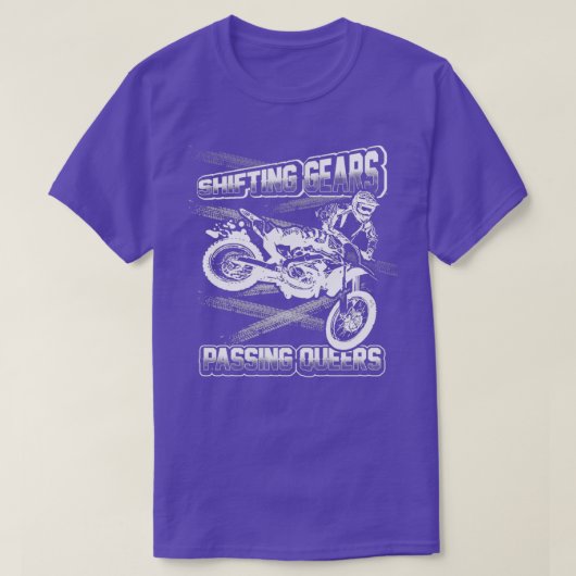 Shifting gears Passing queers  T-shirt (Design voorkant)