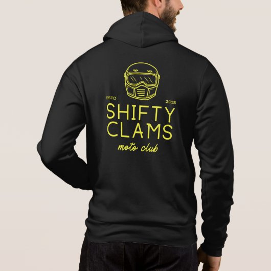 Shifty Clams Hoodie (Achterkant)
