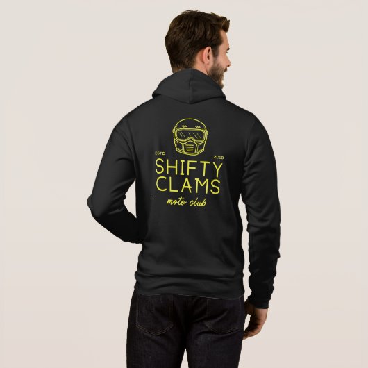 Shifty Clams Hoodie (Achterkant volledig)