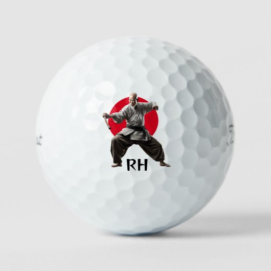 Shifu gepersonaliseerde Titleist Pro V1 golfballen (Voorkant)