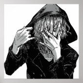 shigaraki pose poster (Voorkant)