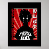Shigeo Kageyama Mob Psycho Poster (Voorkant)