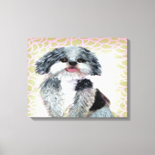 Shih-Poo Canvas Afdruk (Voorkant)