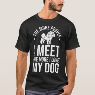 Shih Poo Dog Puppies Owner Lover T-shirt