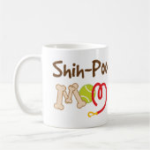 Shih-Poo Hondenras Mam Gift Koffiemok (Links)