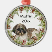 Shih Tsu Circle Ornament (Voorkant)