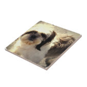 Shih-Tsu Dog Tile Tegeltje (Zijkant)
