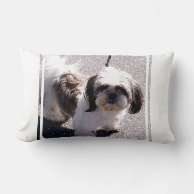 Shih Tsu Puppy Pillow Kussen (Voorkant)