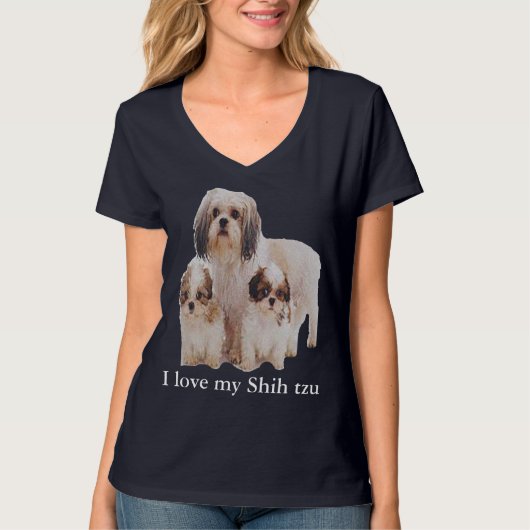 Shih-tsu T-shirt (Voorkant)