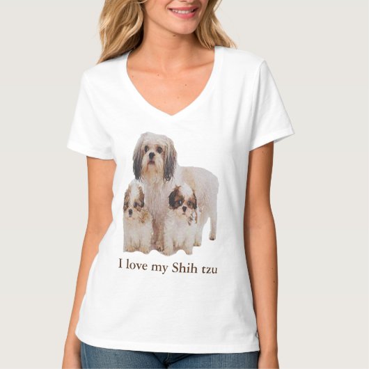 Shih-tsu T-shirt (Voorkant)