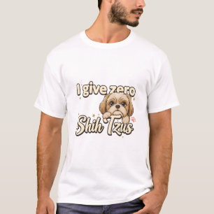 shih tsus (ik geef nul) t-shirt