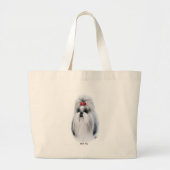 Shih Tzu 9Y347D-231 Grote Tote Bag (Voorkant)