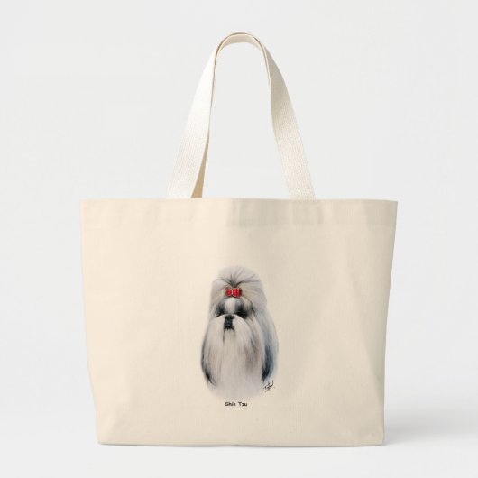 Shih Tzu 9Y347D-231 Grote Tote Bag (Voorkant)