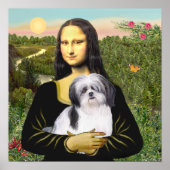 Shih Tzu (A1) - Mona Lisa Poster (Voorkant)