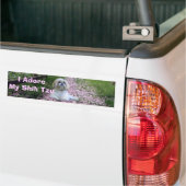 Shih Tzu Adore Bumpersticker (Op Truck)