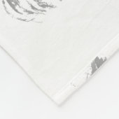 Shih Tzu Afbeelding fleece deken (Hoek)