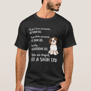 Shih Tzu Apparel krijgt een sjiitische Tzu-hond T-shirt