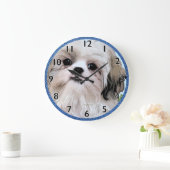 Shih Tzu Art Clock Grote Klok (Huis)