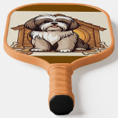 Shih Tzu Art Pickleball Paddle