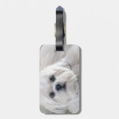 Shih Tzu Bagagelabel (Achterkant verticaal)