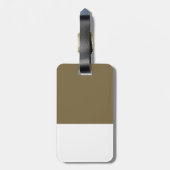 Shih Tzu Bagagelabel (Achterkant verticaal)