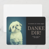 Shih Tzu Bedankkaart (Voorkant / Achterkant)