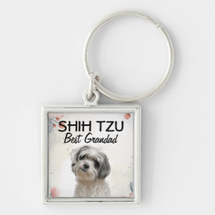 Shih Tzu Best Grandad Sleutelhanger