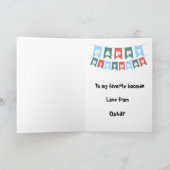 Shih Tzu Best Ma Ever Personalized Birthday Kaart (Binnen)