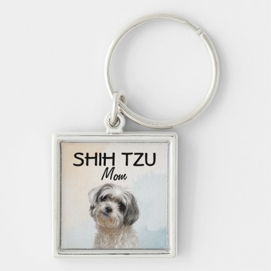 Shih Tzu Best Mama Sleutelhanger (Voorkant)