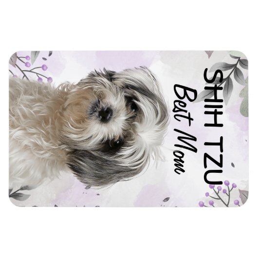 Shih Tzu Beste Moeder Magneet (Horizontaal)