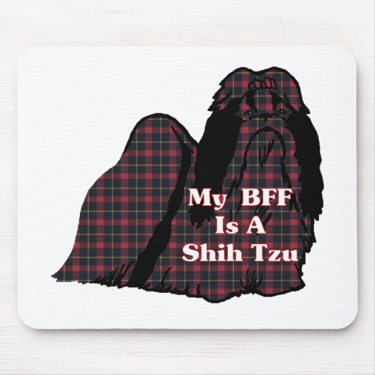 Shih Tzu BFF Gifts Muismat (Voorkant)