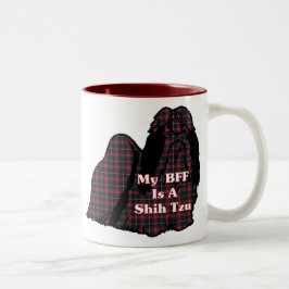 Shih Tzu BFF Gifts Tweekleurige Koffiemok