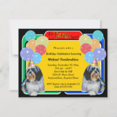 Shih Tzu Birthday Barker Kaart (Voorkant)