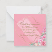 Shih Tzu Birthday Notitiekaartje (Achterkant)