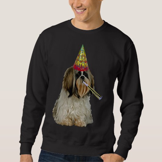 Shih Tzu Birthday Trui (Voorkant)