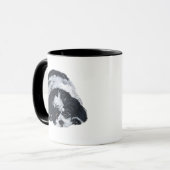 Shih Tzu Black & White Mok (Voorkant links)