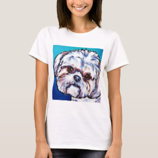 Shih Tzu blue T-shirt