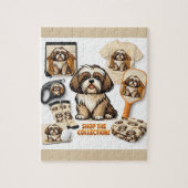 Shih Tzu Boutique Collectie Puzzel (Verticaal)