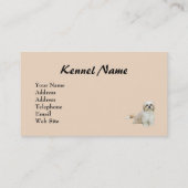 Shih Tzu Breeder Visitekaartje (Achterkant)