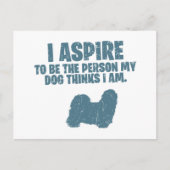 Shih Tzu Briefkaart (Voorkant)