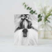 Shih Tzu Briefkaart (Staand voorkant)