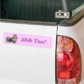 Shih Tzu Bumpersticker (Op Truck)
