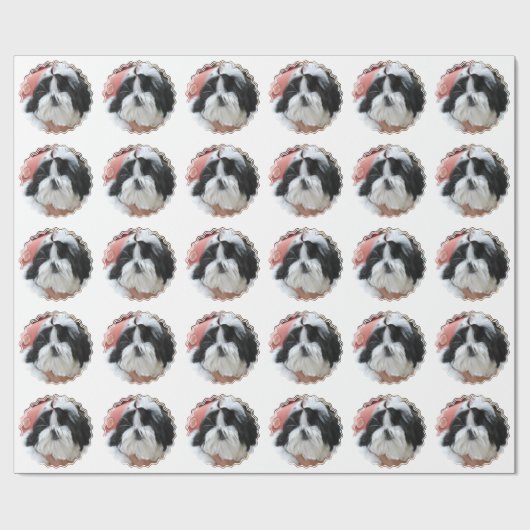 Shih Tzu Cadeaupapier (Vlak)