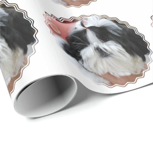 Shih Tzu Cadeaupapier (Rol Hoek)